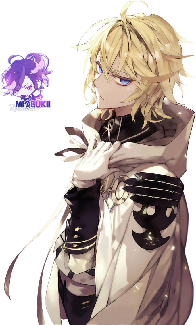 Kaneki Ken X Hideyoshi Nagachika - Owari No Seraph: Kyuuketsuki Mikaela No Monogatari (703x1136), Png Download