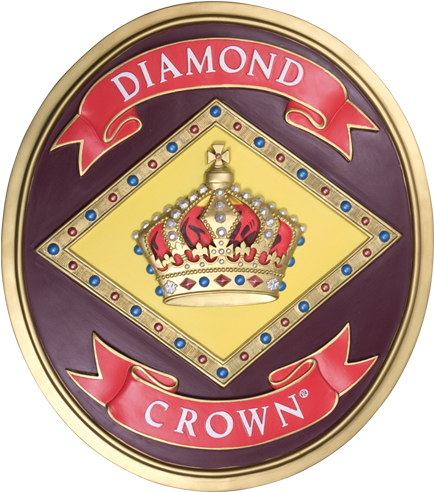 Diamond Crown (450x500), Png Download