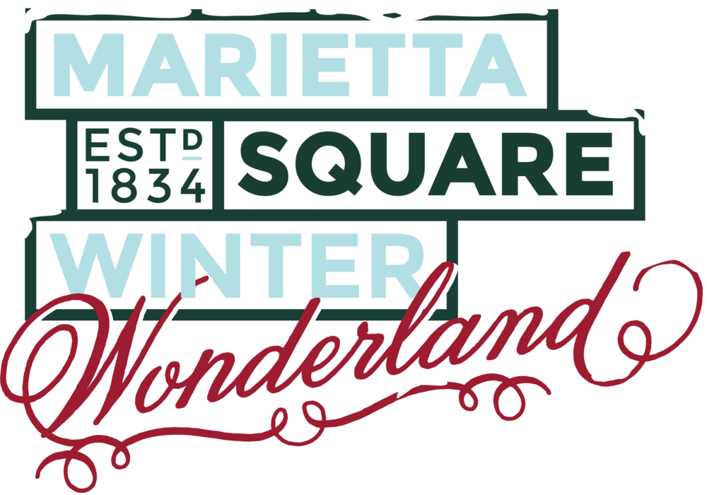 Ms Winterwonderland Logo Rgb Snow - Marietta Square (1000x700), Png Download