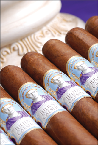 Diamond Crown Julius Caeser Print, Unframed - Cigars (450x500), Png Download