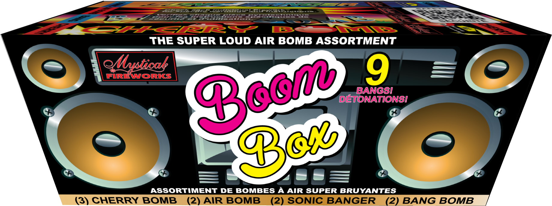Boom Box - Mysticism (1916x917), Png Download