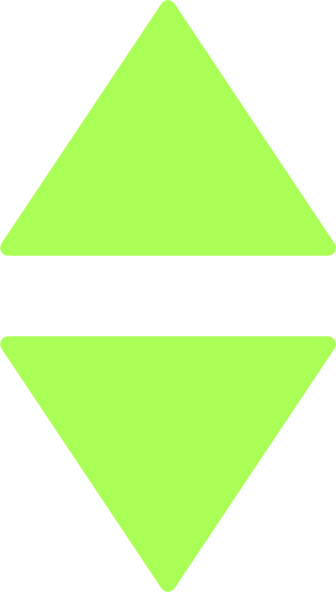 How To Set Use Two Green Triangles Clipart (336x592), Png Download
