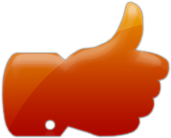 Thumbs Up Icon (420x420), Png Download