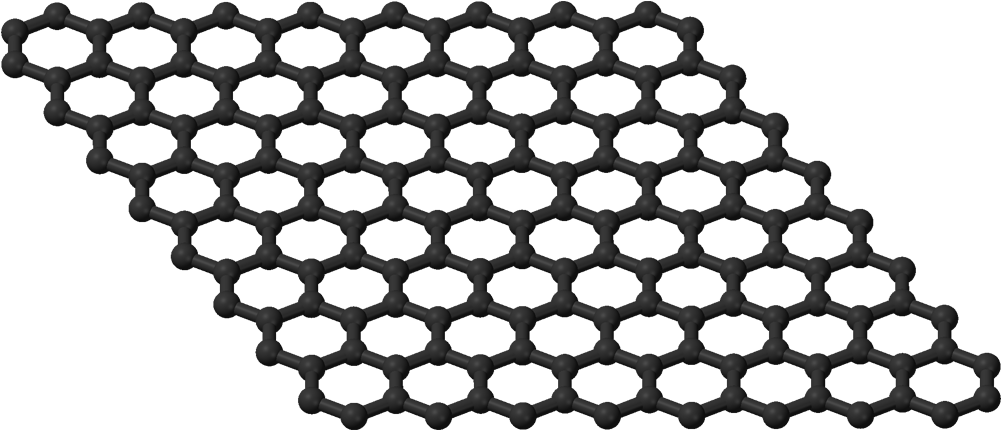 Graphite Sheet Side 3d Balls - Graphite Sheet (1100x529), Png Download