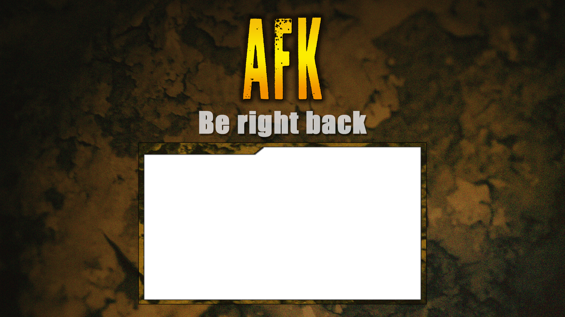 Zerging Battleground Afk - Overlay Playerunknown's Battlegrounds Template (1920x1080), Png Download