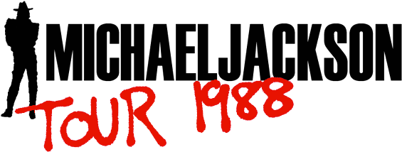 Michael Jackson Bad Tour Official Logoa - Michael Jackson Bad 1987 Uk 12" Vinyl 6511556 (582x236), Png Download