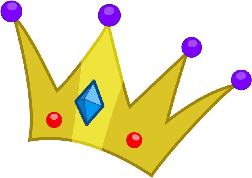 Almost) Rarity's Crown By Vectorshy On Deviantart - Mlp Crown Cutie Mark (900x633), Png Download