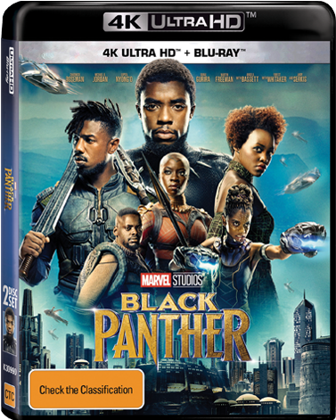 Blu Ray Black Panther 2018 (470x470), Png Download