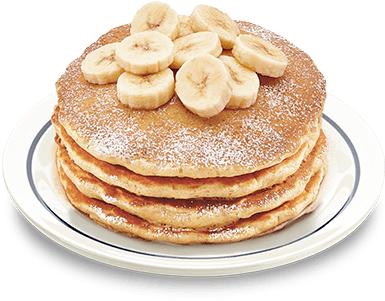 Pancake Png - Whole Wheat Banana Pancakes Ihop (617x367), Png Download