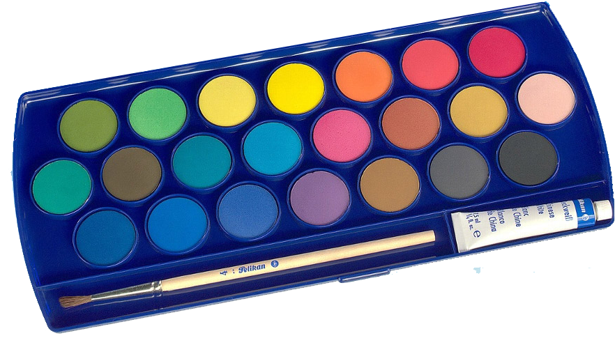 Paintbox F455/22/t11 Opaque 22 Colours - Eye Shadow (886x886), Png Download