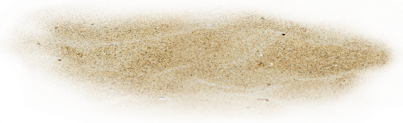Fundo Do Mar Areia Png (800x245), Png Download