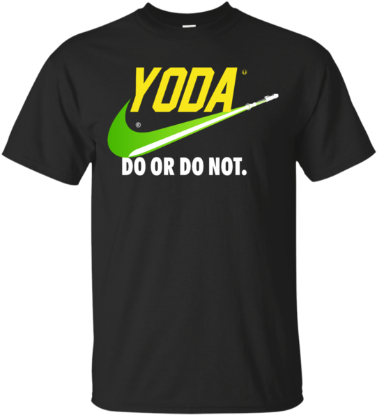 Do Or Do Not Ultra Cotton T-shirt / Black / Small Shirts - Iowa Wrestling T Shirts (600x600), Png Download