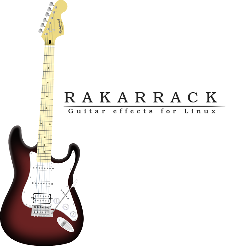 Rakarrack Logo - Png Effect Hd Guitar (736x800), Png Download