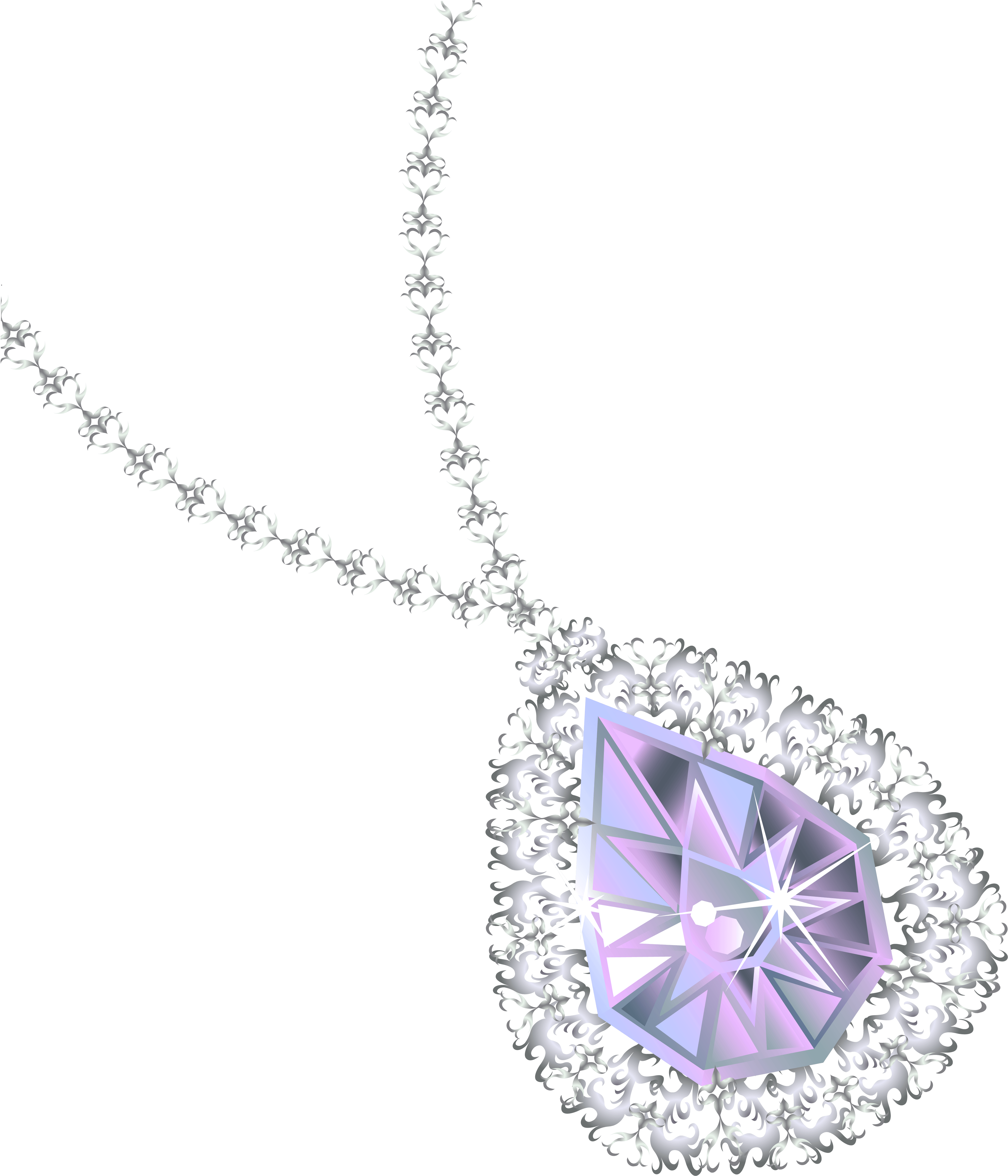 Diamond Necklace Png Image - Драгоценности Пнг (3006x3507), Png Download