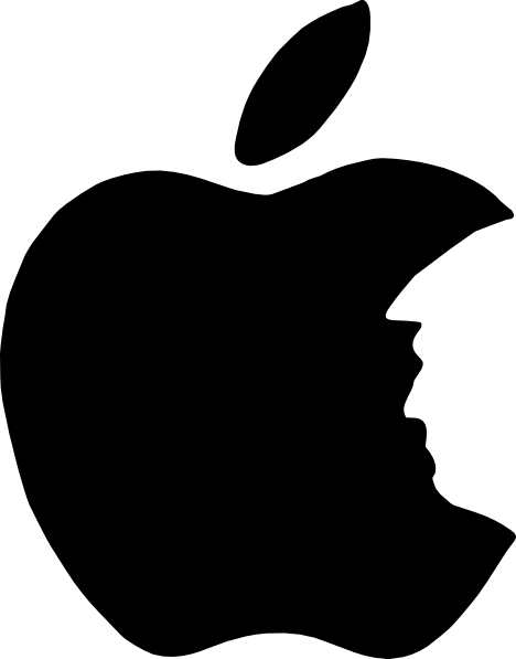 Trump Apple Logo (468x597), Png Download