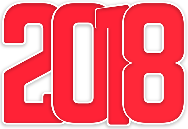 2018 Png (600x412), Png Download