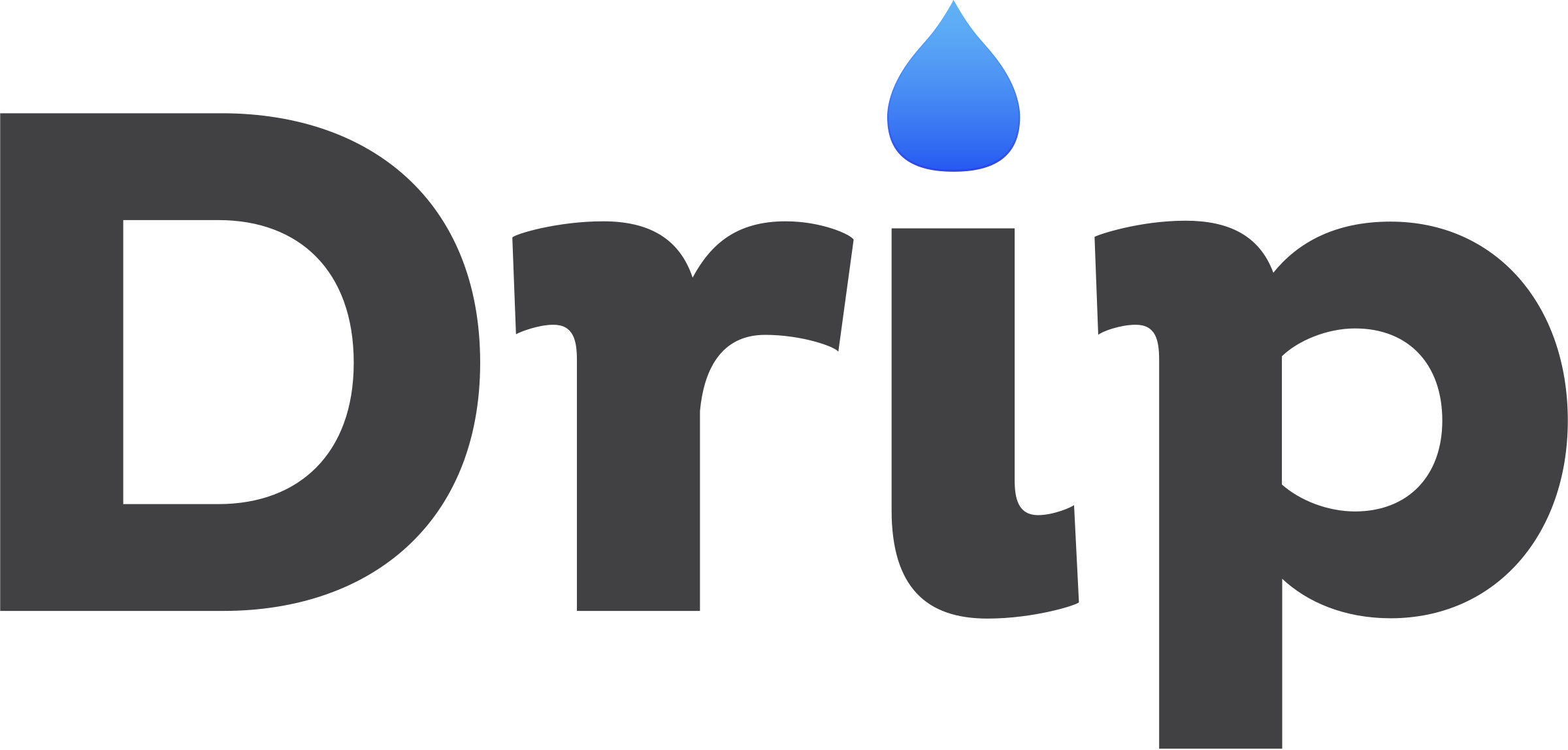 Drip Logo Png Transparent - Drip Logo Png (2400x1148), Png Download