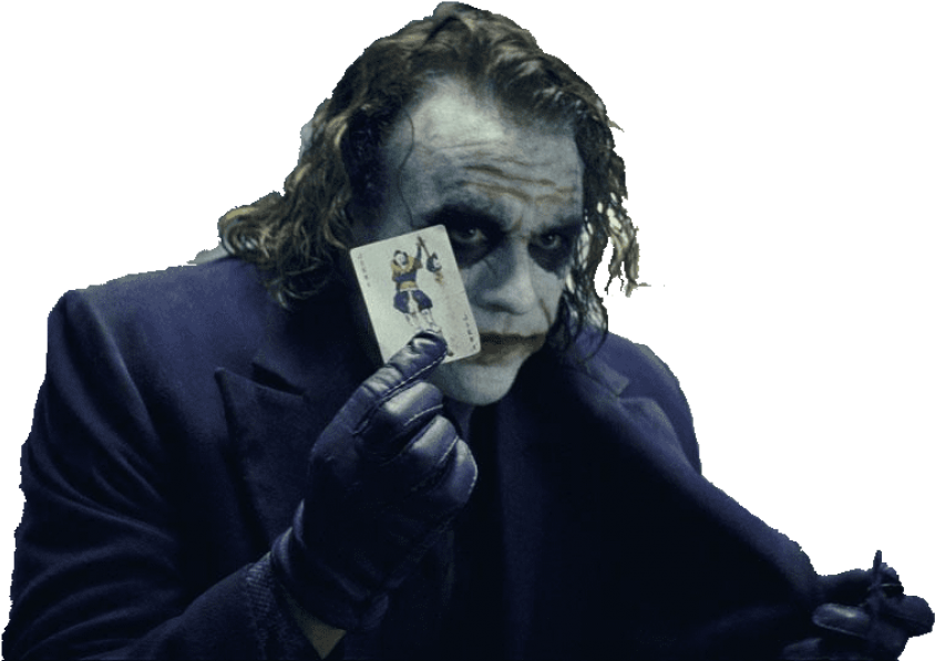 Free Png Joker Batman Png Images Transparent - Heath Ledger Joker (850x600), Png Download