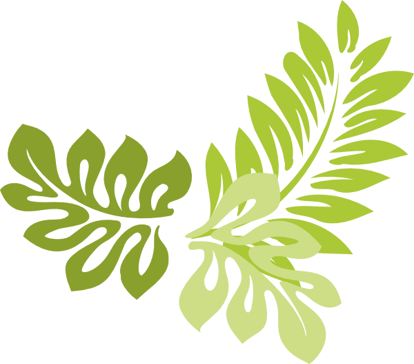 Drawn Leaves Leaf Border Png - Green Leaves Border Clip Art (600x527), Png Download