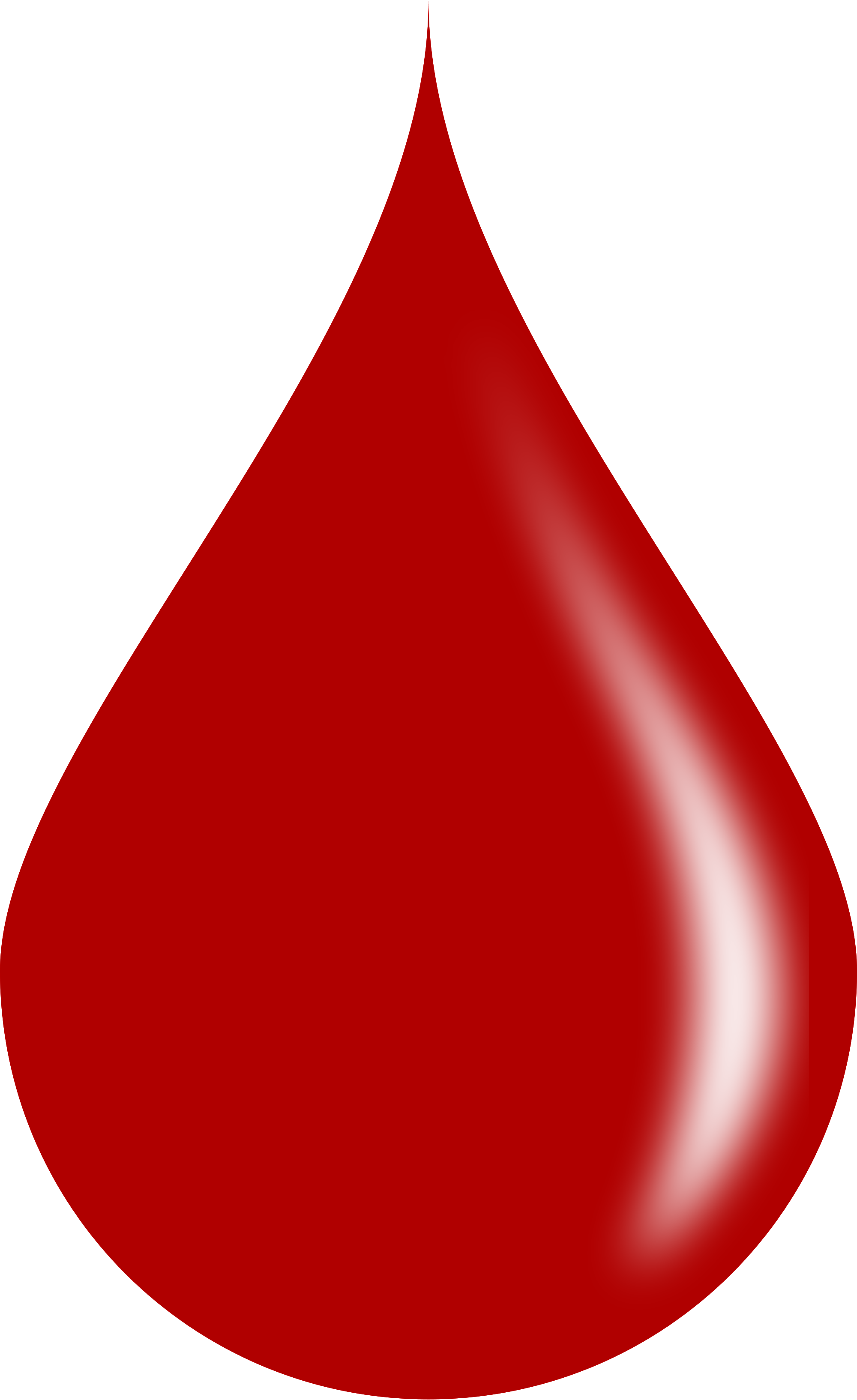 Blood Drop Png Clipart Transparent Download - Blood Drop Vector Png (2000x3268), Png Download