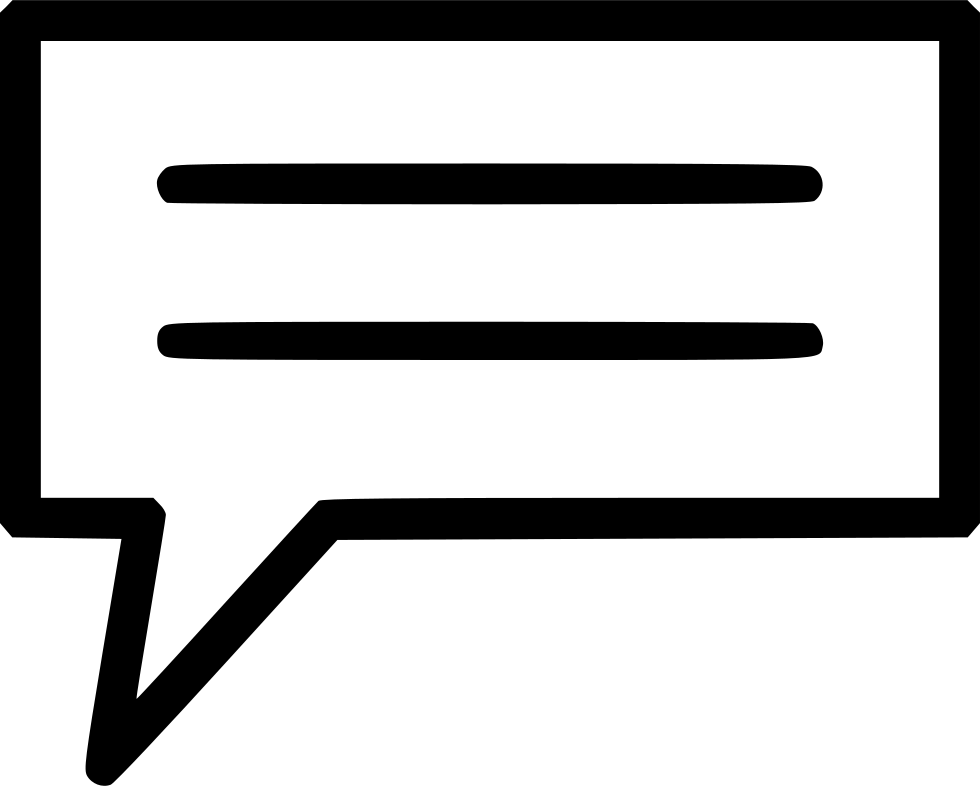 Chat Bubble - (980x786), Png Download