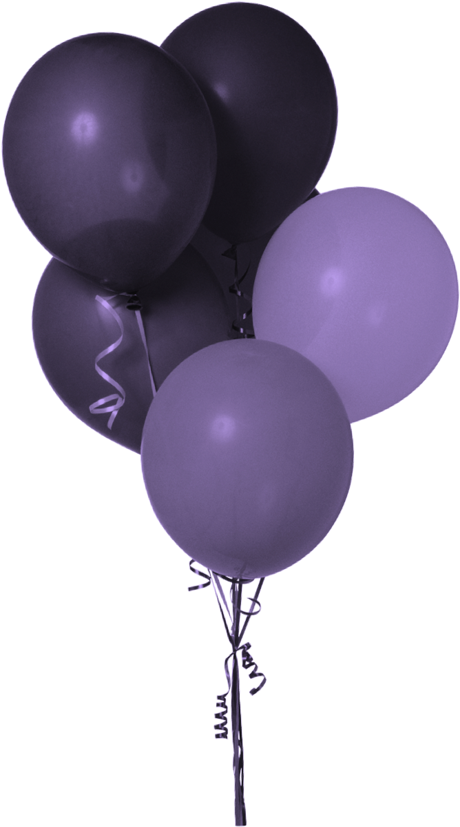 Happy Birthday Balloons Free Download Png - Balloons Png (729x1238), Png Download