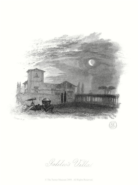 Galileo's Villa - J. M. W. Turner (600x600), Png Download