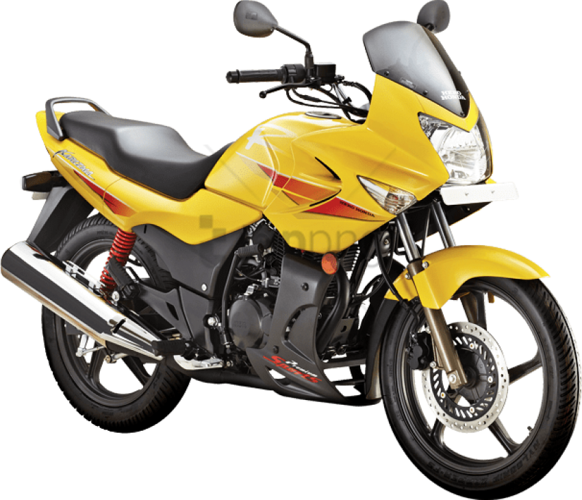 Hero Motocorp Motorcycle - Yamaha Fazer Fi Bike (606x520), Png Download