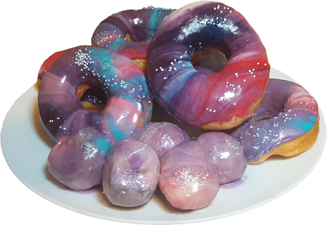 Galaxy Yeast Doughnuts - Yeast (1968x1106), Png Download