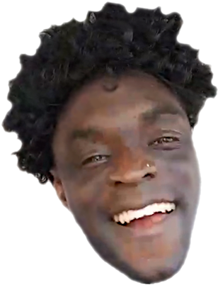 Made It Transparent For You Homie - Jheri Curl (446x406), Png Download