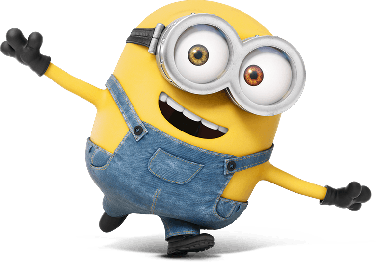 Happy Minions Transparent Image - Minions Png (766x534), Png Download
