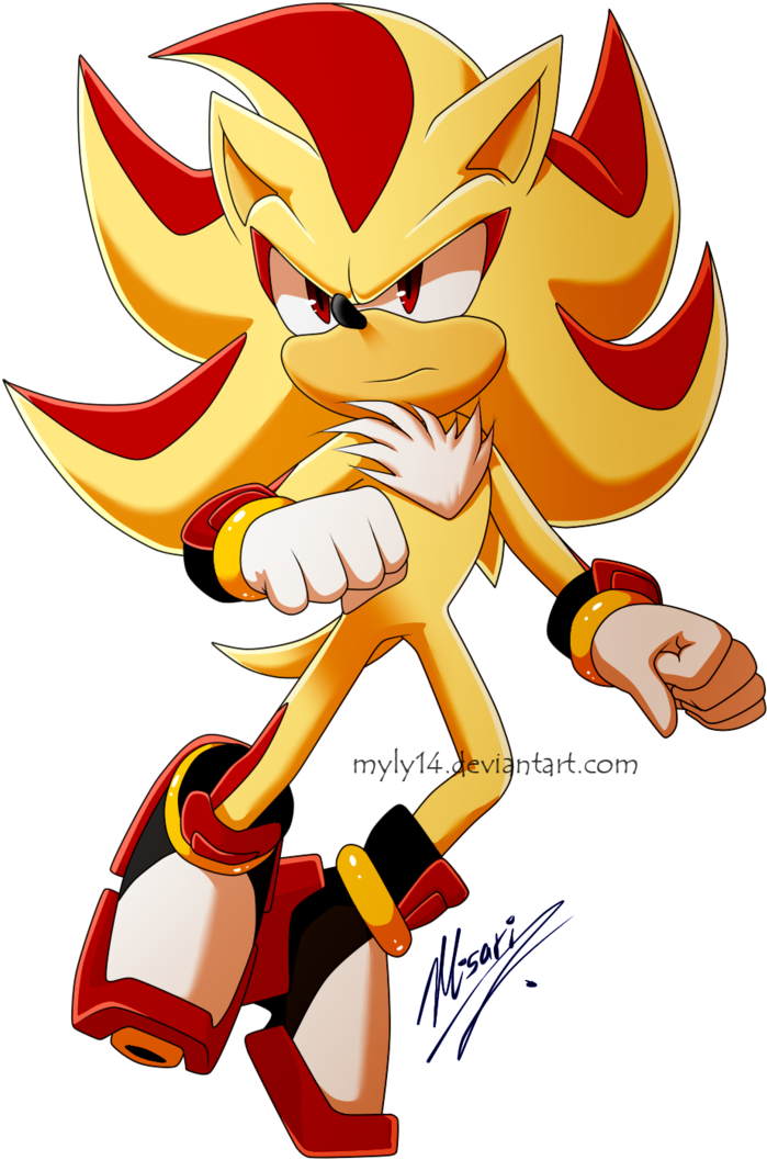 110 Best Shadow The Hedgehog Images On Pinterest In - Super Shadow The Hedgehog Sonic (732x1092), Png Download