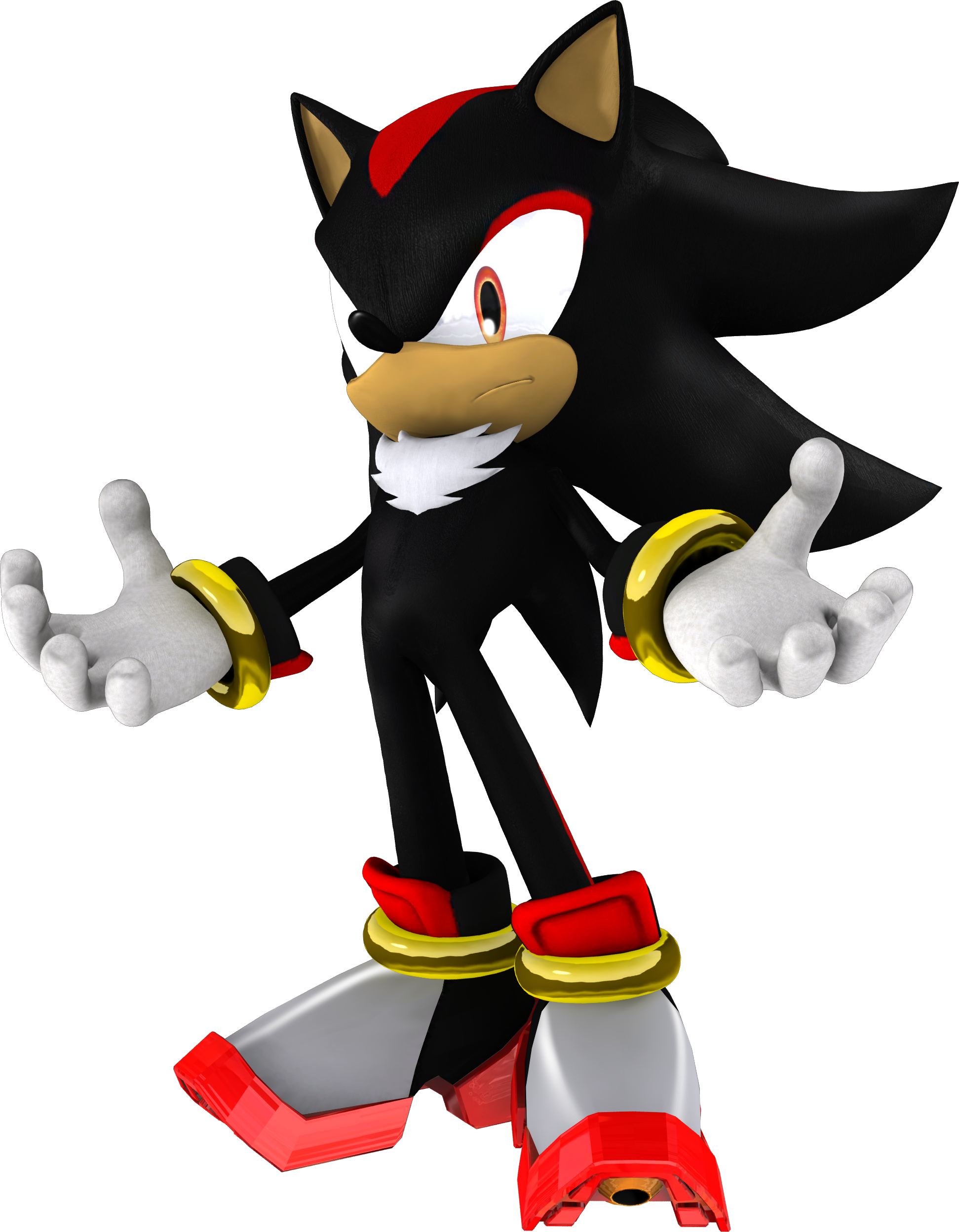 Shadow The Hedgehog - Shadow The Hedgehog Run (1943x2496), Png Download