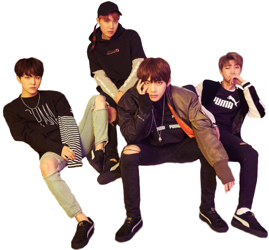 #bts Png #bts #bts Puma #bangtan Boys #bangtan #bangtan - Jin Suga Jungkook Jimin (553x518), Png Download