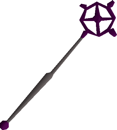 Staff Transparent Mage - Runescape Ancient Staff (401x445), Png Download