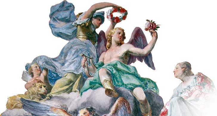 Palazzo Asmundo Affreschi (728x388), Png Download