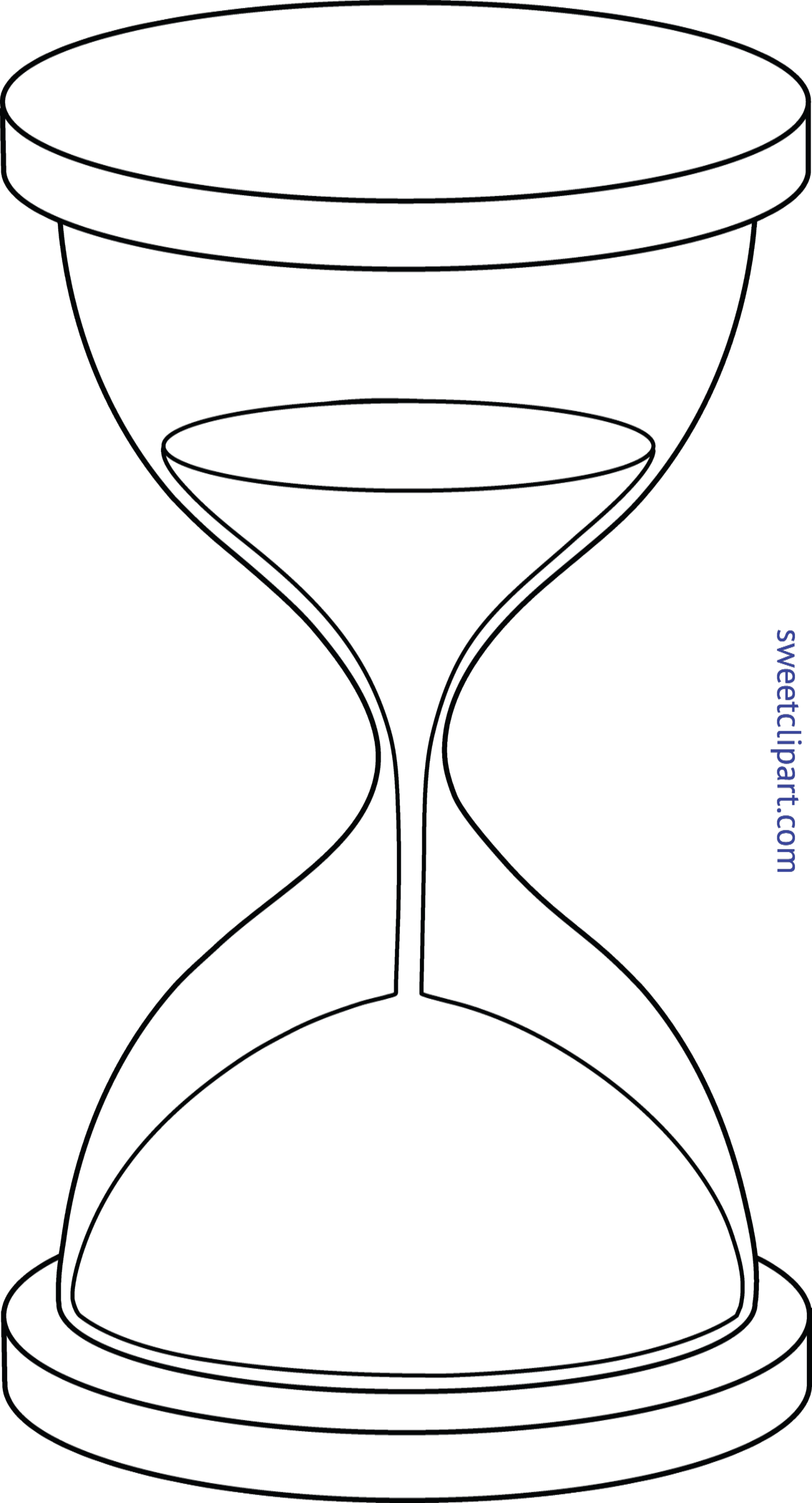 Lineart Clip Art Sweet (3353x6204), Png Download