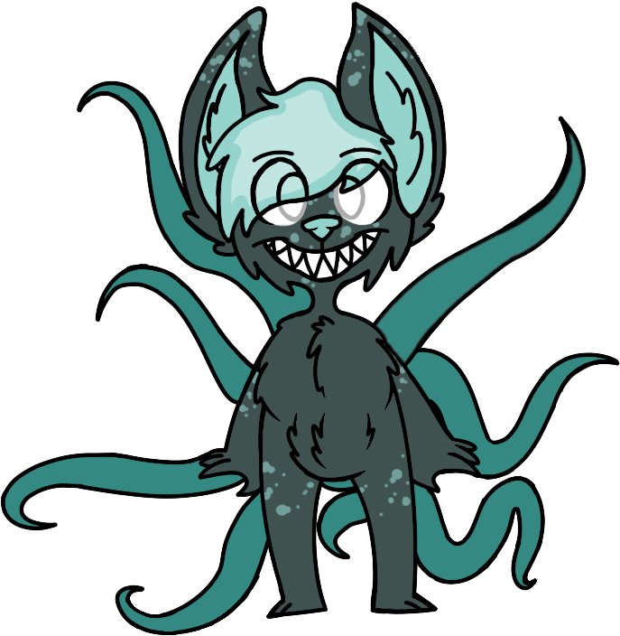 Commission - Tentacle Dog (707x710), Png Download