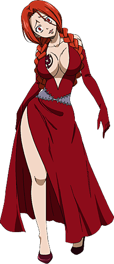 Flare Corona Gmg - Flare From Fairy Tail (233x538), Png Download