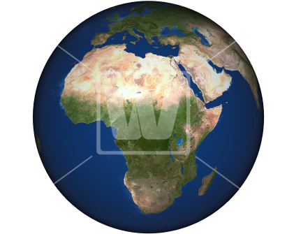 Africa World Globe Png - Sign Of The Spider By Bertram Mitford (550x366), Png Download