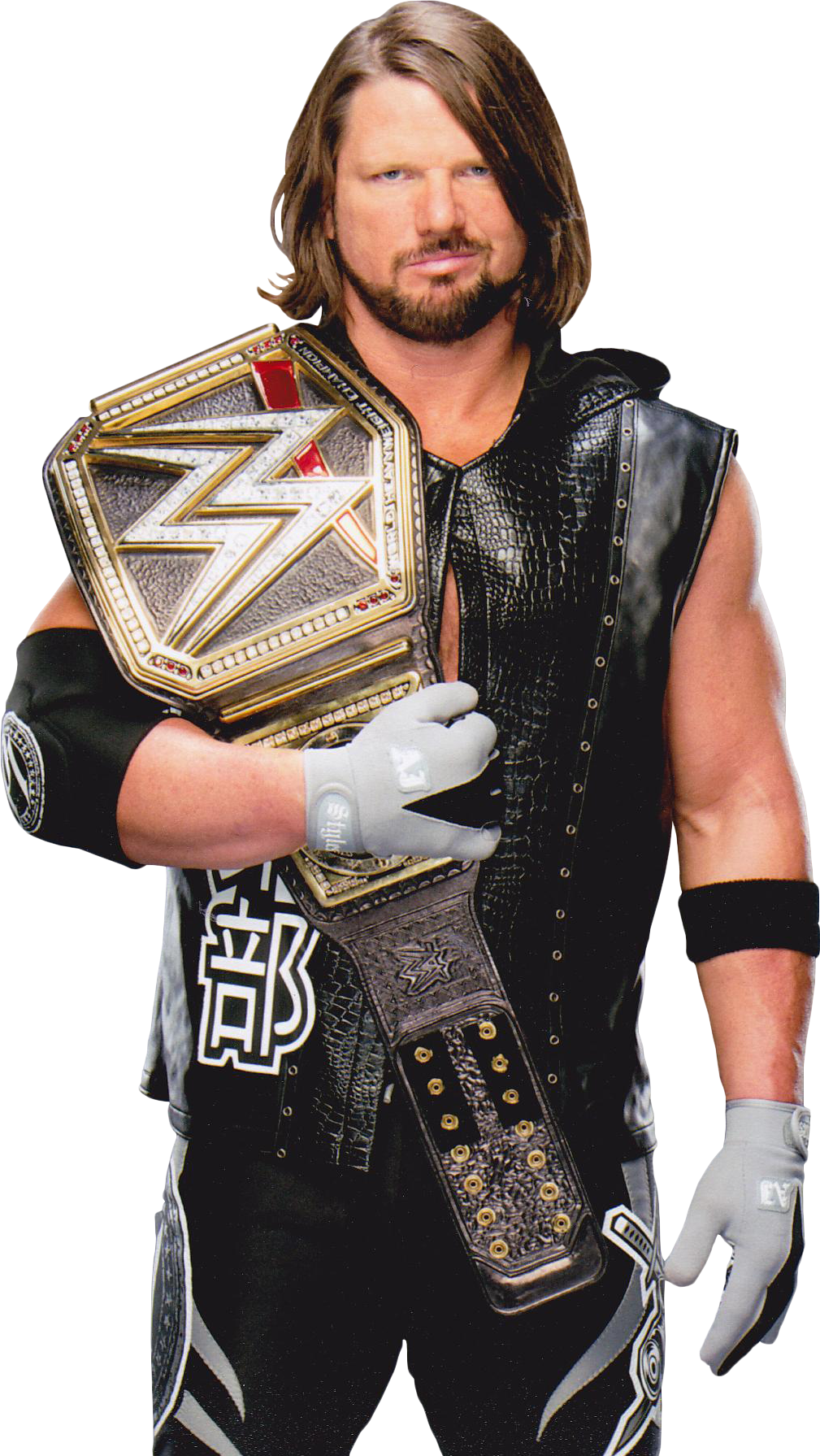 Aj Styles Png Image Background - Aj Styles Gray Attire (1009x1791), Png Download