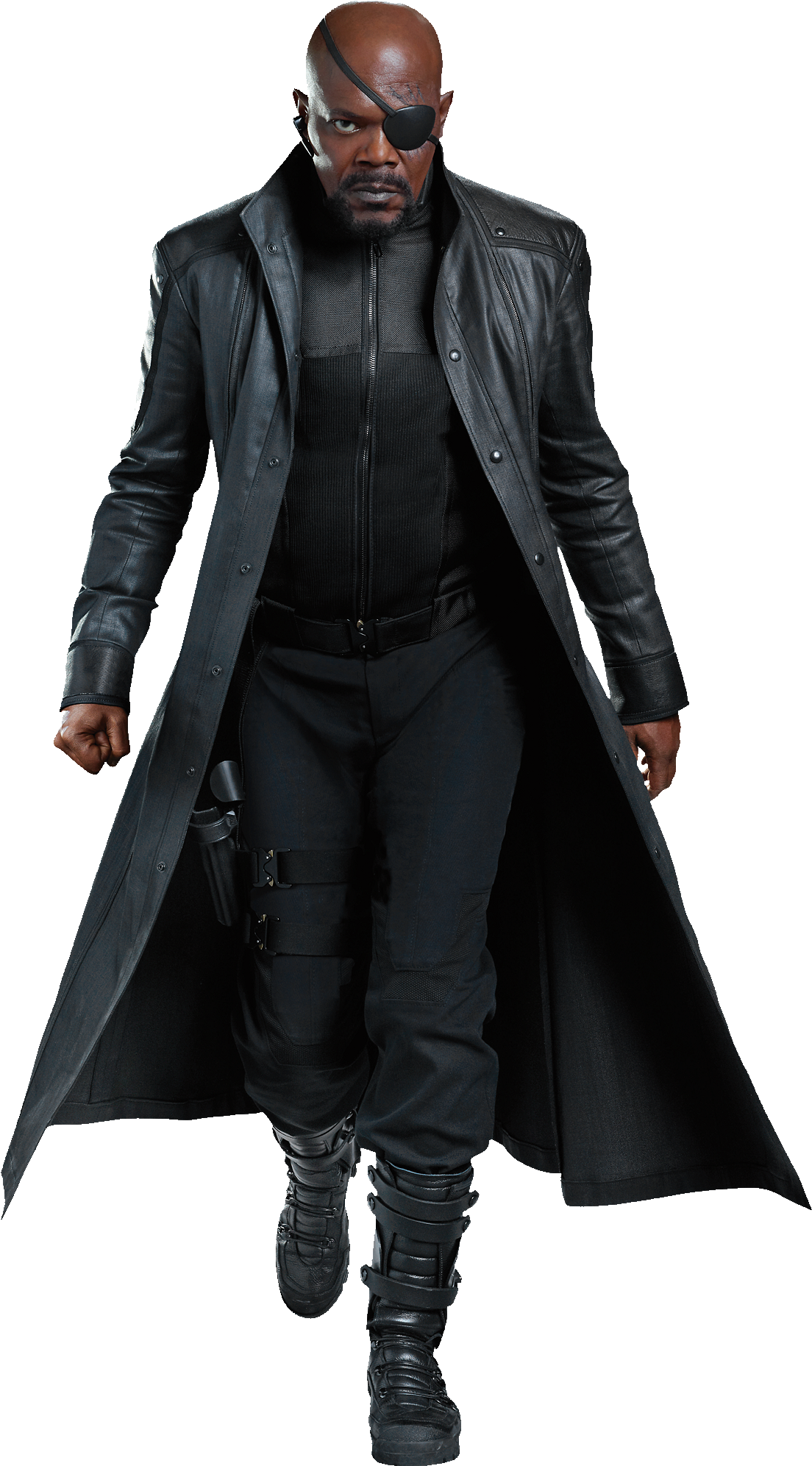 Fury7 Avengers - Nick Fury Avengers Png (1191x2033), Png Download
