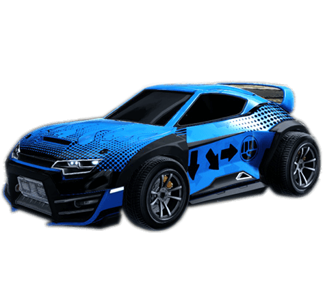Well Played Rocket League Only Street Fighter Players - Model Car (500x500), Png Download