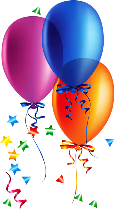 Gifs Y Fondos Pazenlatormenta - Transparent Background Balloons (390x681), Png Download