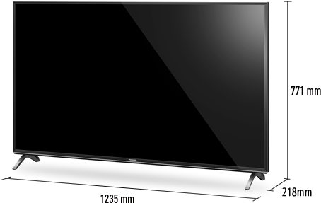 Image - Panasonic Tx 58ex700e (561x455), Png Download