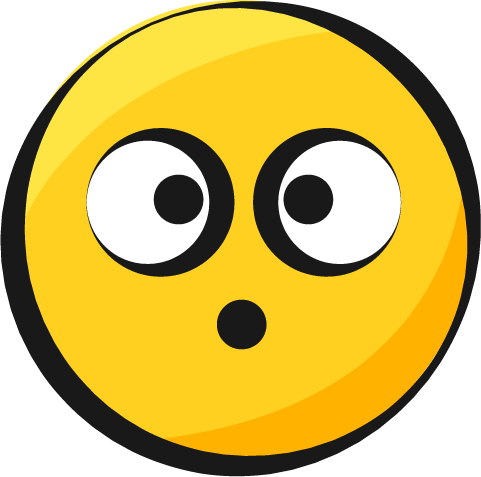 Share - Emoji Etonné (481x477), Png Download