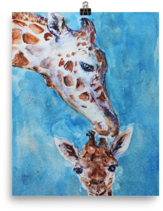 Giraffidae (600x600), Png Download