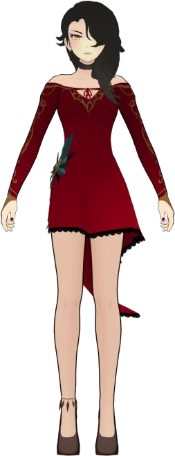 Cinder Fall - Illustration (276x678), Png Download