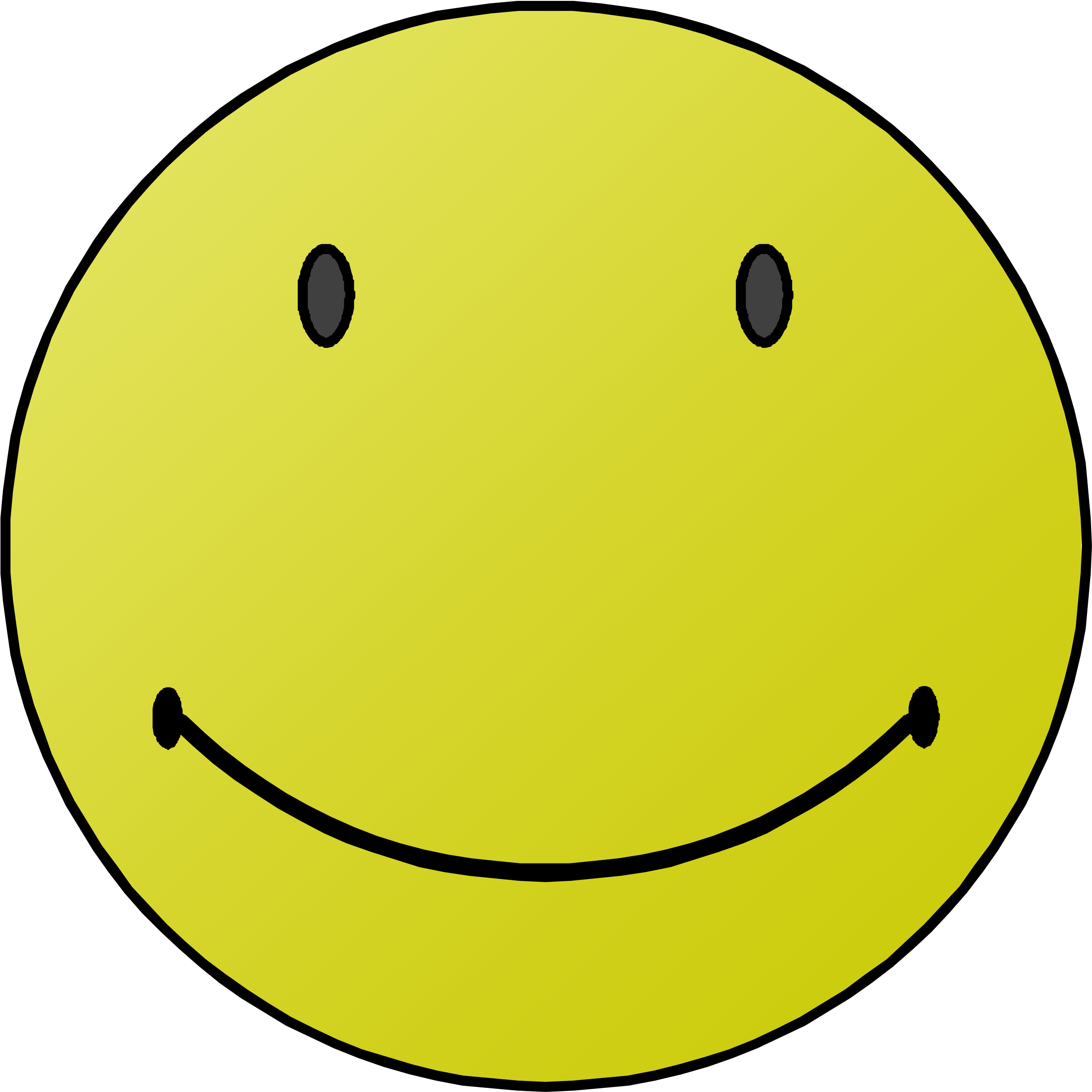 Smiley Face Happy Face Clipart Free Clipart Images - Face Mood Clipart (2400x2400), Png Download