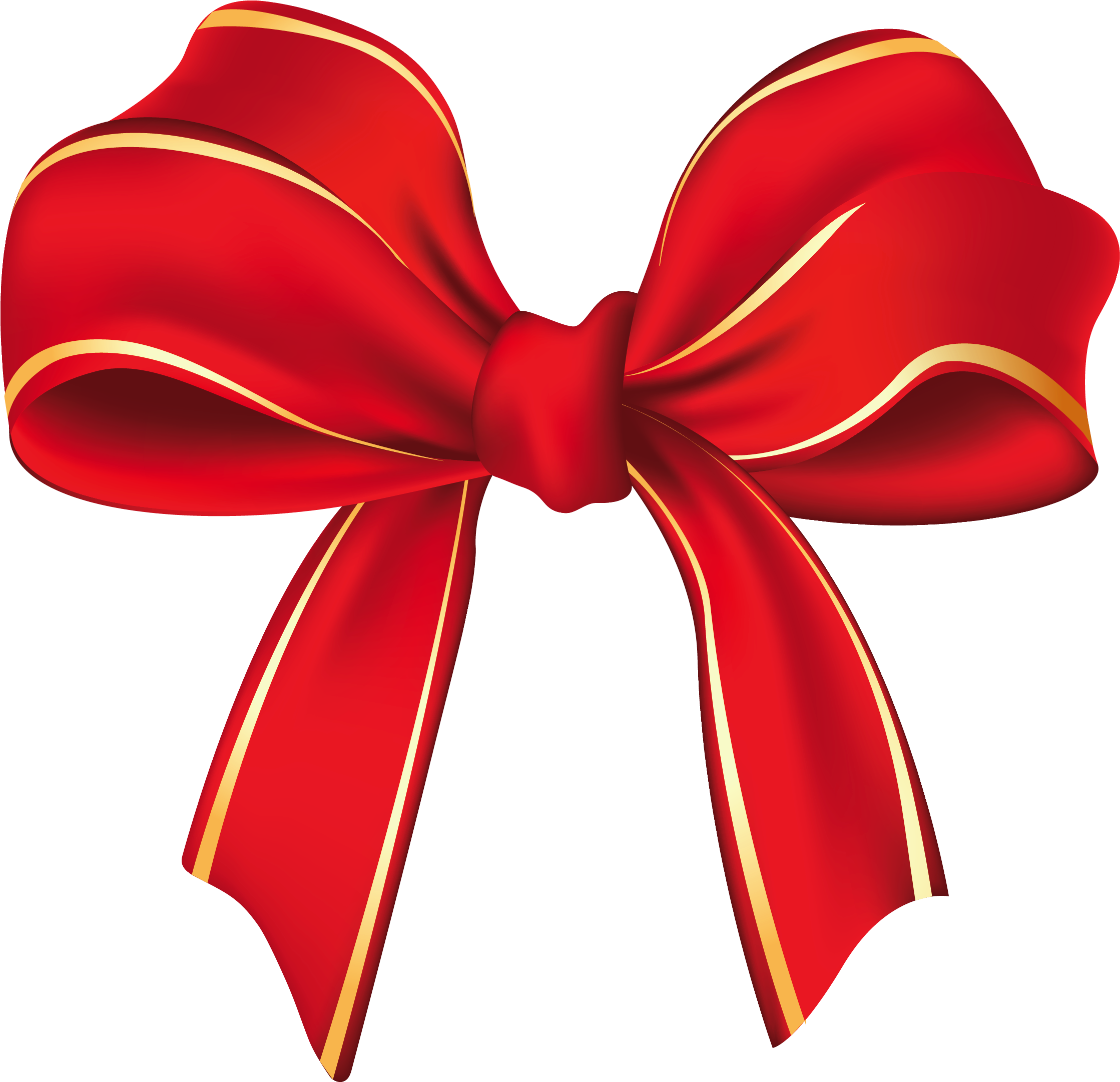 Bow Png Red Two (1200x1161), Png Download